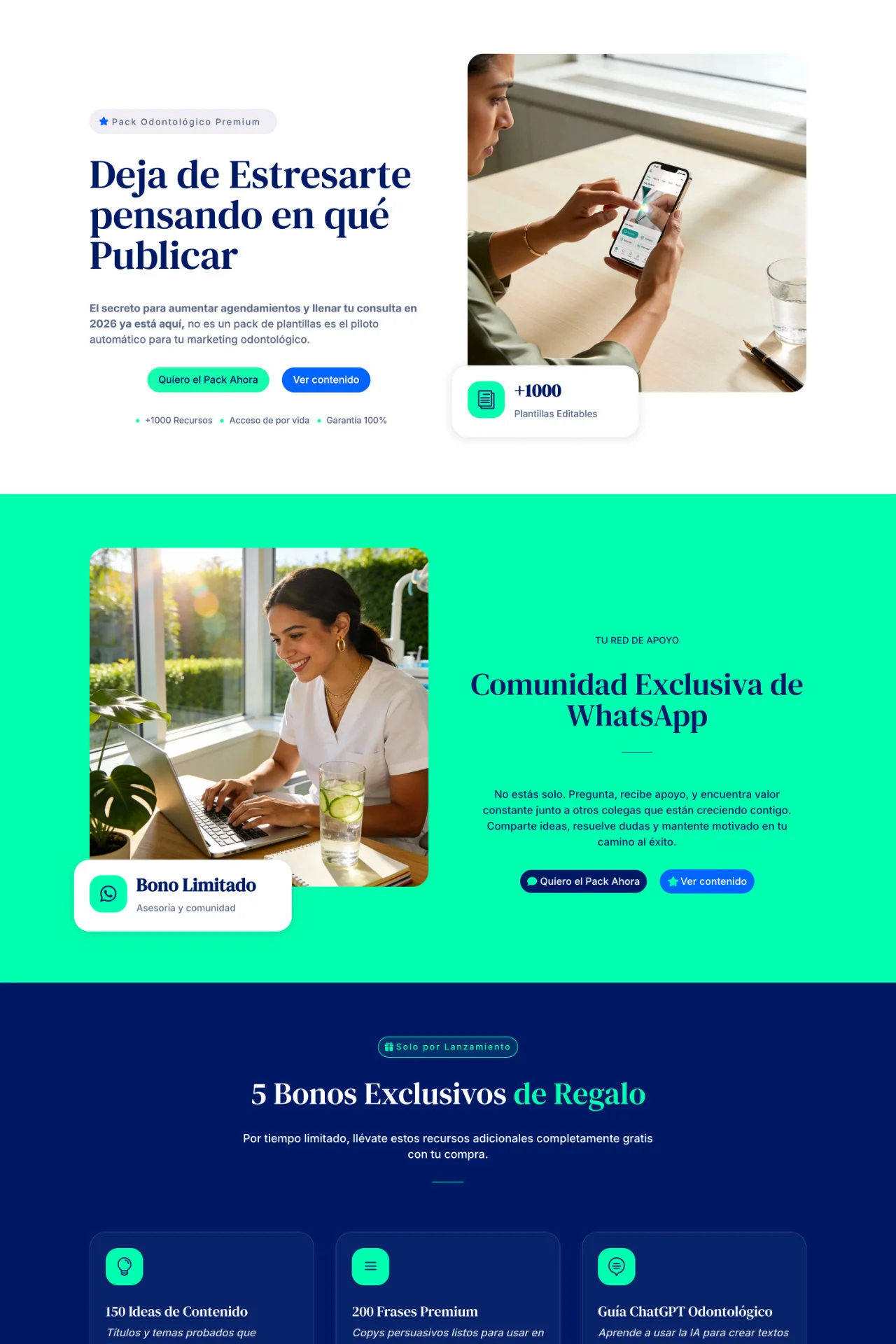 estructura de copy orientada a conversión